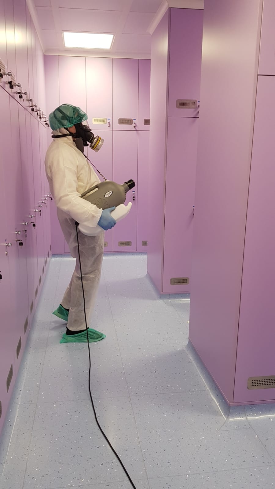 Sanificazione professionale di ambienti interni